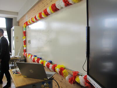 １年生「学級目標の話合い」